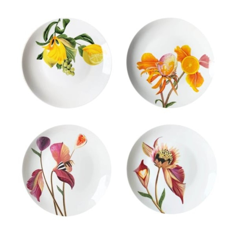 Botanical wonders, set van 4